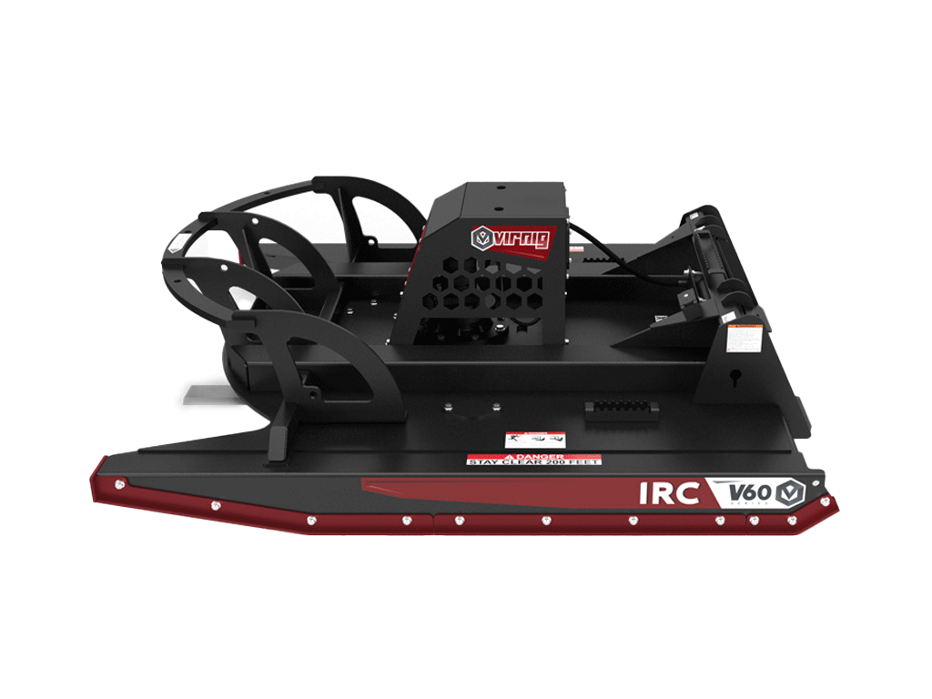 Virnig V60-IRC Rotary Brush Cutter Open Front Deck