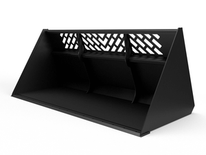 Virnig V60 Snow and Light Material Bucket for skid steer loader