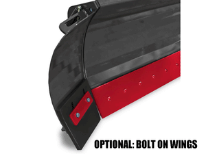 Virnig V60 Trip Edge Angle Snow Blade for machines with skid steer loader mounting