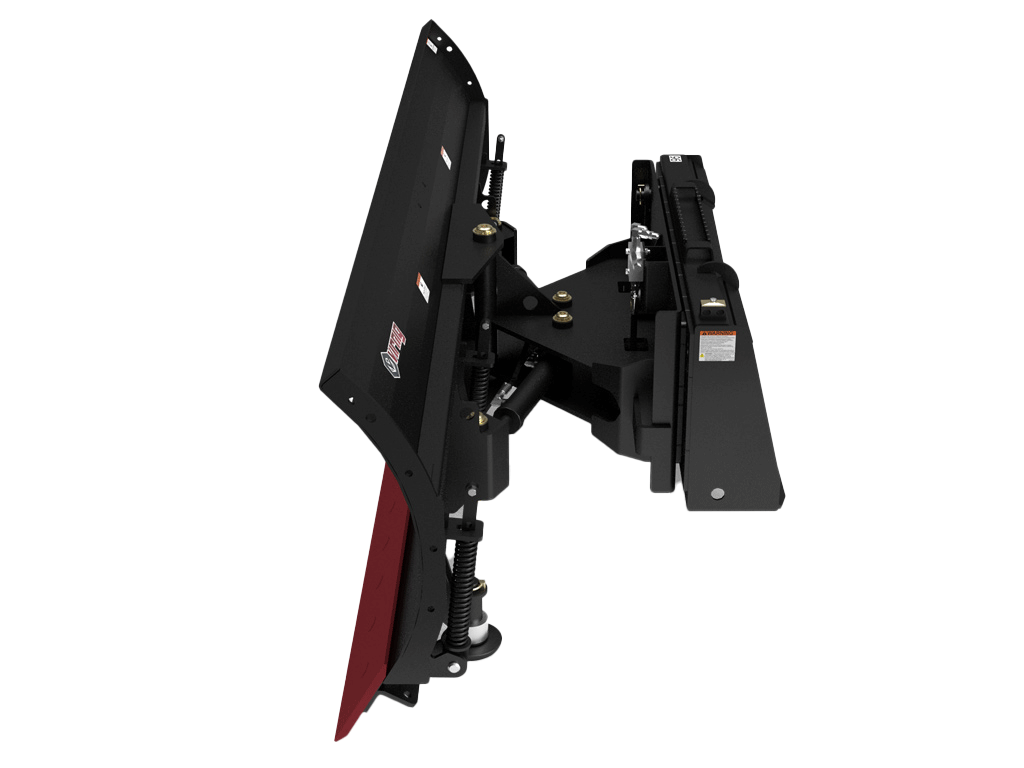 Virnig V60 Trip Edge Angle Snow Blade for machines with skid steer loader mounting