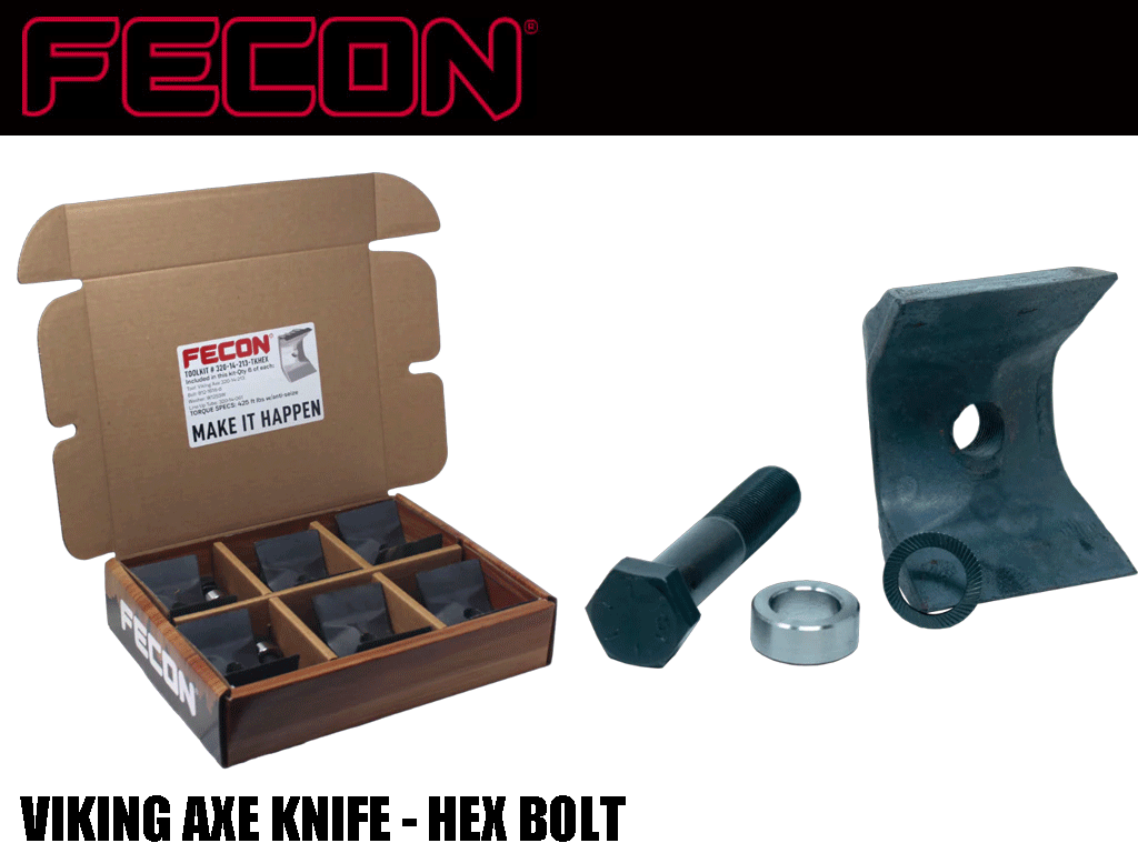 FECON DCR Rotor teeth kits for Blackhawk, Bullhog High Flow, and Bullhog Excavator 8 ton plus