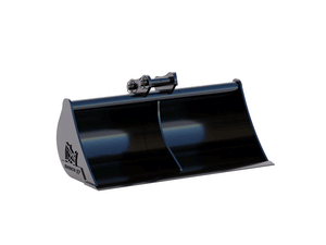 RHINOX ditching and grading buckets for 1mt class excavators (1500 to 2500 Lbs.)