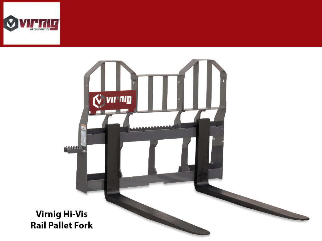 Virnig Hi-Vis Rail Pallet Fork (SSL)(CTL)