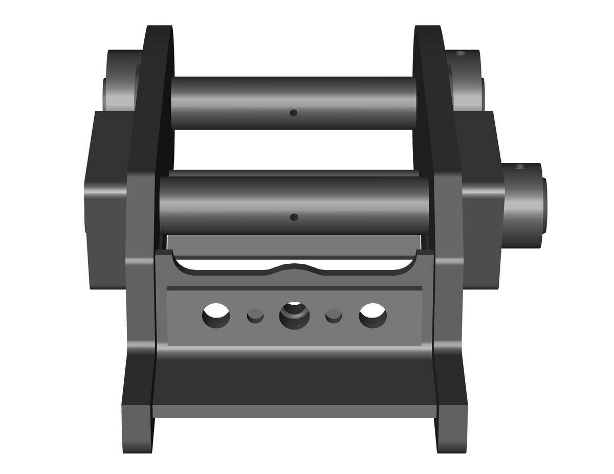 Werk-Brau Wedge Lock couplers for 11,000-16,000 lbs. Excavators (mini 3 & 4)