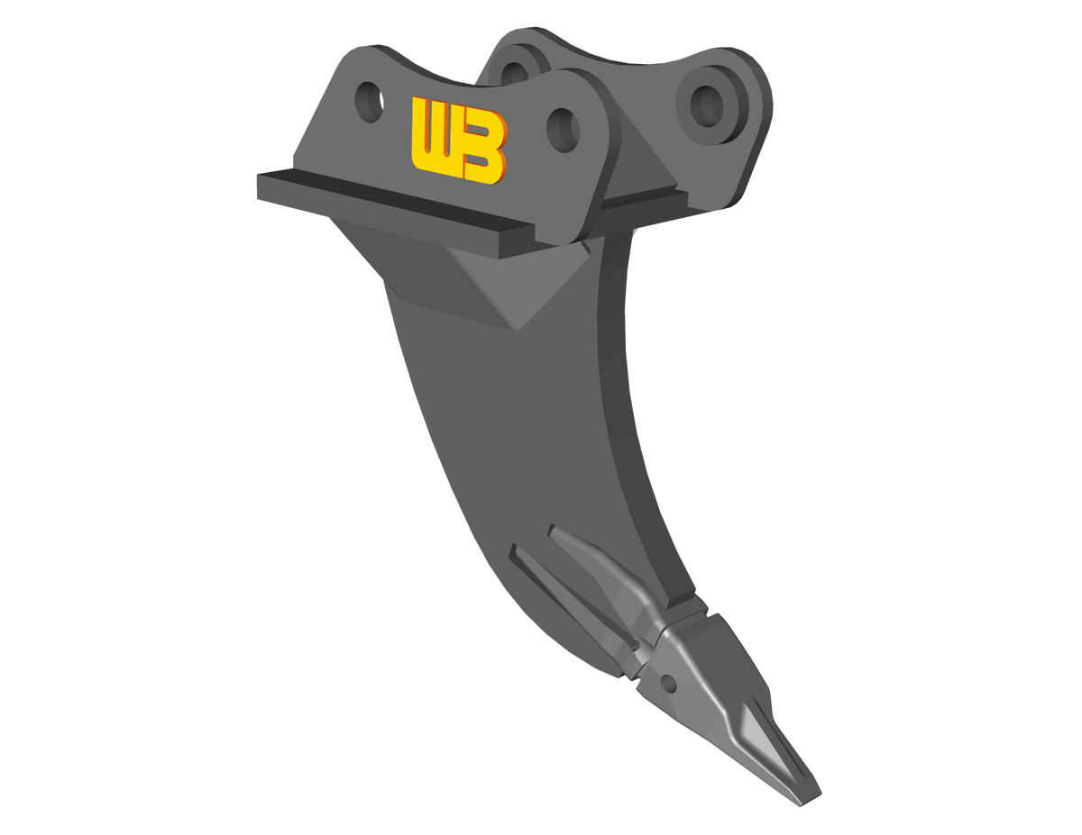 Werk-brau Ripper shank for Mini excavators 7,500-16,000 lbs. (mini 2, 3 & 4)