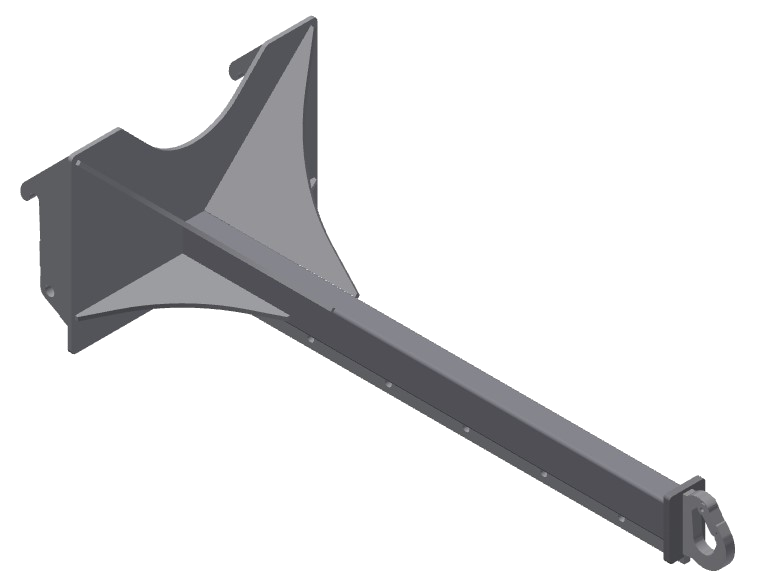 TAGs Fixed Booms for Wheel Loaders