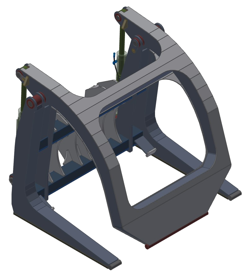 TAG Mill Yard Forks for Wheel Loaders