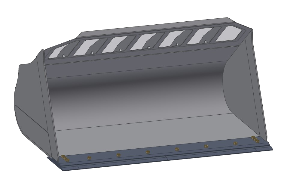 Cucharones de reciclaje de basura TAG para cargadores de ruedas