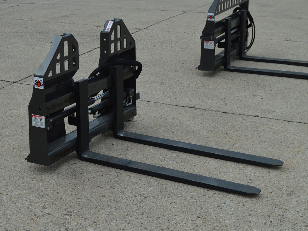 Horquillas hidráulicas para palés SPIDER para minicargadora