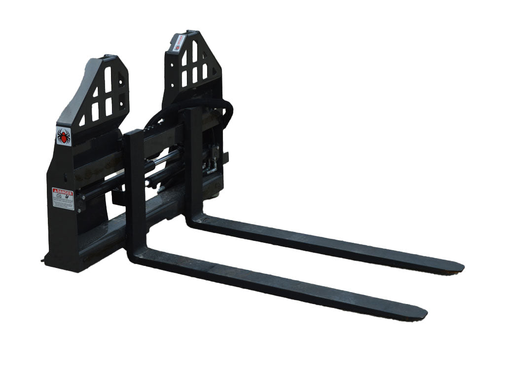 Horquillas hidráulicas para palés SPIDER para minicargadora
