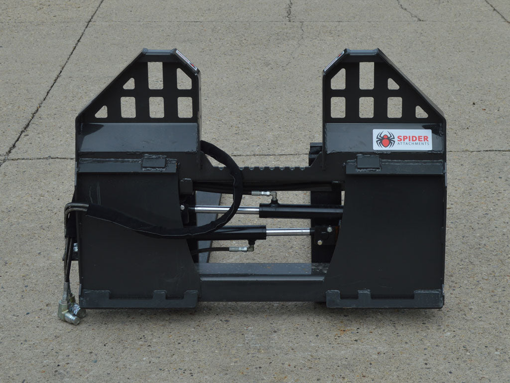 Spider Forks SPIDER walk thru hydraulic pallet forks for skid steer