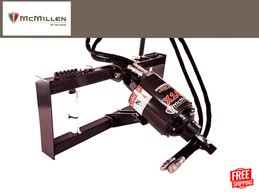 PALADIN / MCMILLEN auger drives, 75D SERIES, for skid steer loaders