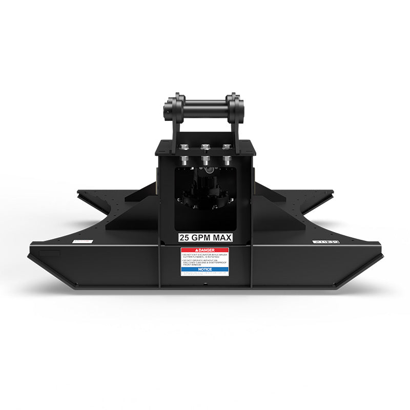 VIRNIG X30 desbrozadora rotativa para excavadora