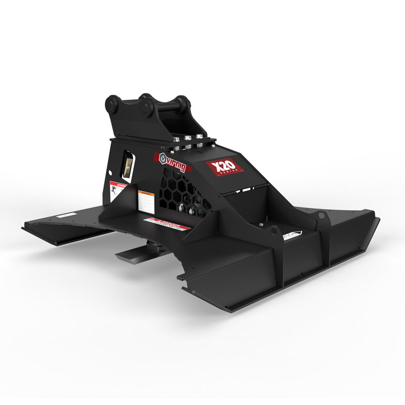VIRNIG X30 desbrozadora rotativa para excavadora