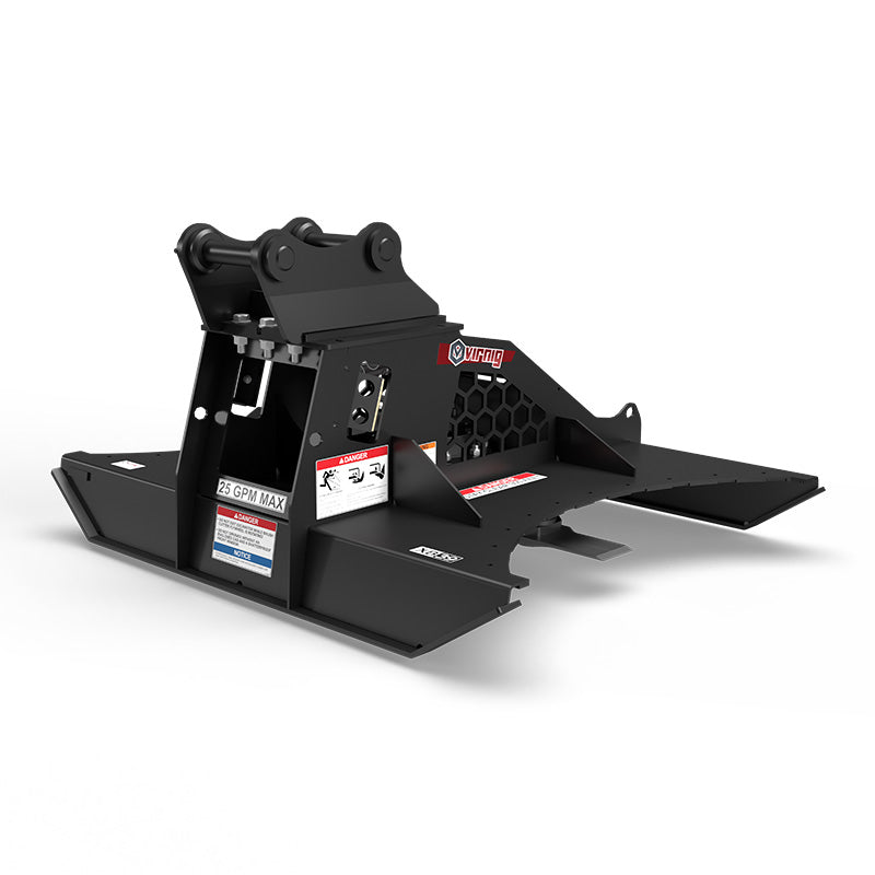 VIRNIG X30 desbrozadora rotativa para excavadora