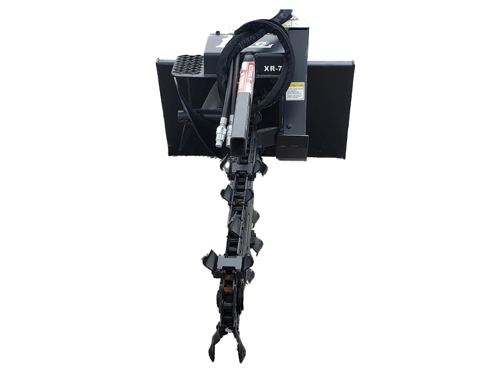 LOWE XR7 trencher for mini loader