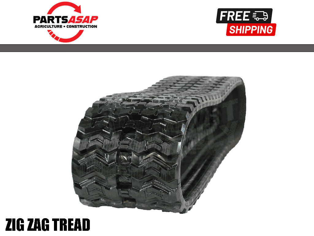 7384 PARTS ASAP 450x86x55 Zig Zag Pattern Rubber tracks