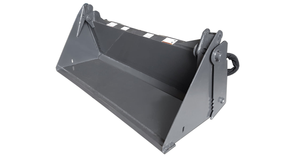 CID 4-IN-1 Buckets for tractors with skid steer coupler