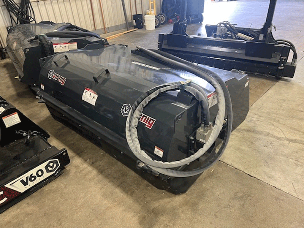 Virnig Pick-Up Broom for skid steer loader (DEMO MODEL)