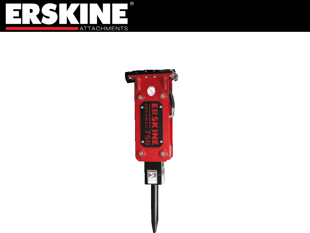 ERSKINE hydraulic breaker for excavator
