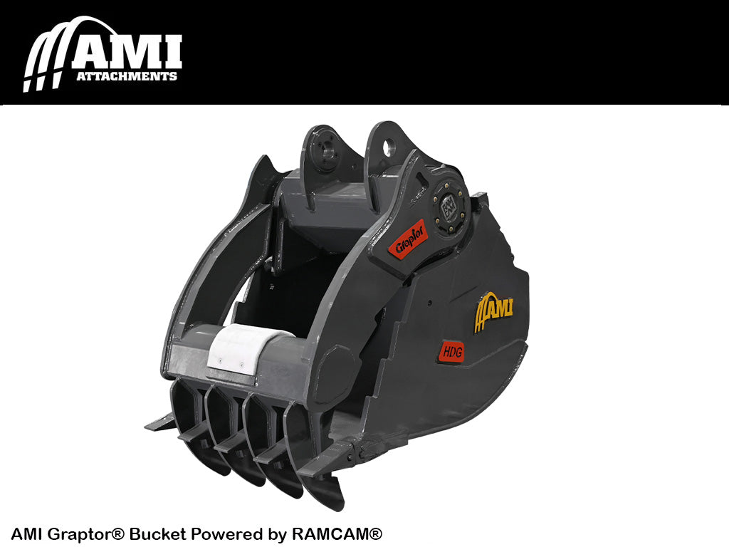 AMI Graptor® Bucket Powered by RAMCAM®