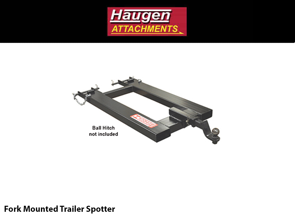 HAUGEN FORK MOUNTED TRAILER SPOTTER FOR FORKLIFTS