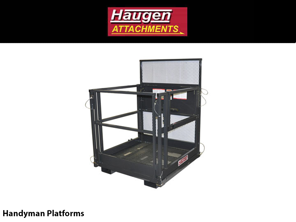 HAUGEN HANDYMAN PLATFORMS FOR FORKLIFTS