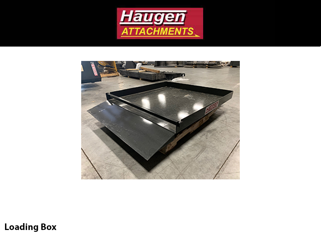 HAUGEN LOADING BOX FOR FORKLIFTS