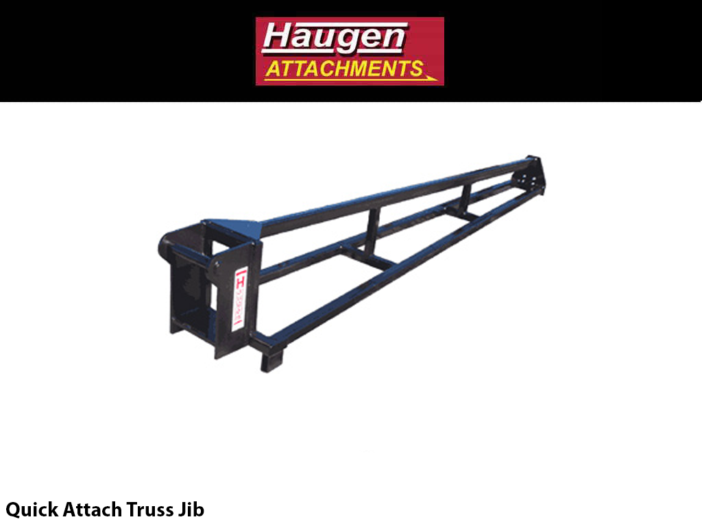 HAUGEN QUICK ATTACH TRUSS JIBS FOR TELEHANDLERS