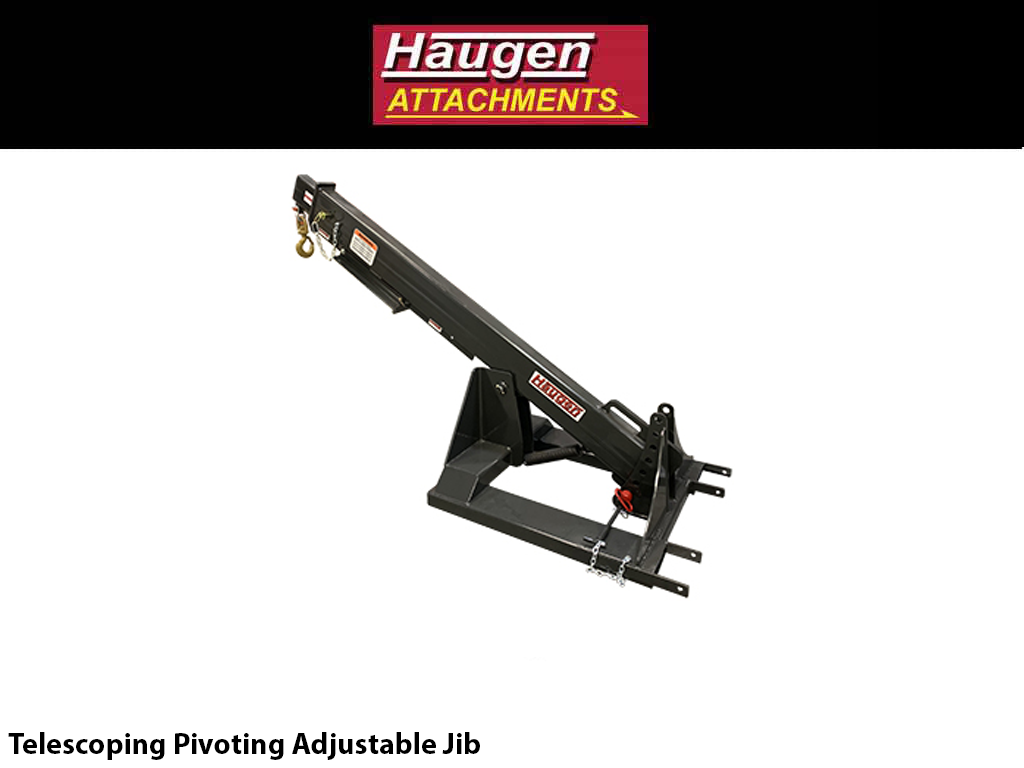 PLUMA AJUSTABLE PIVOTANTE TELESCÓPICA HAUGEN PARA CARRITAS