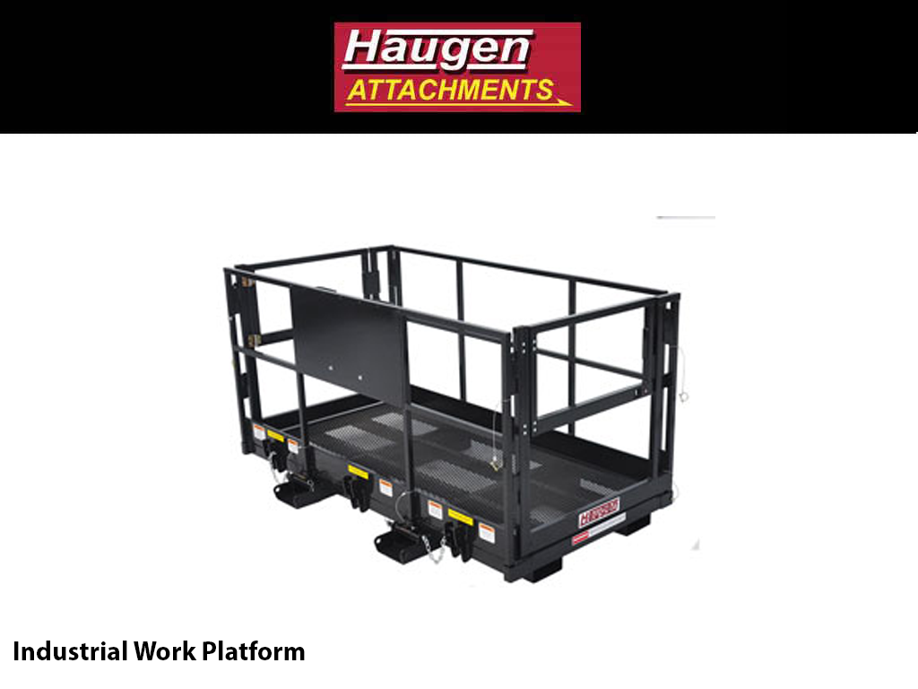 HAUGEN INDUSTRAIL WORK PLATFORMS FOR TELEHANDLERS