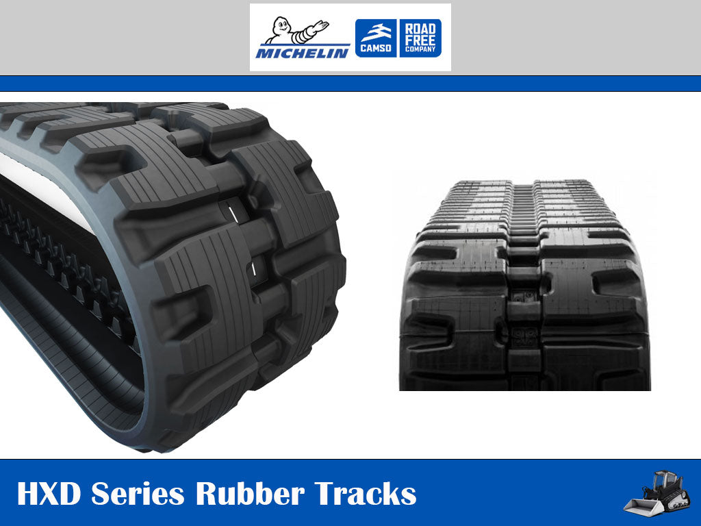 HXD400x52x86HHBBE MICHELIN CAMSO HXD Series rubber tracks for compact track loaders, 400x52x86