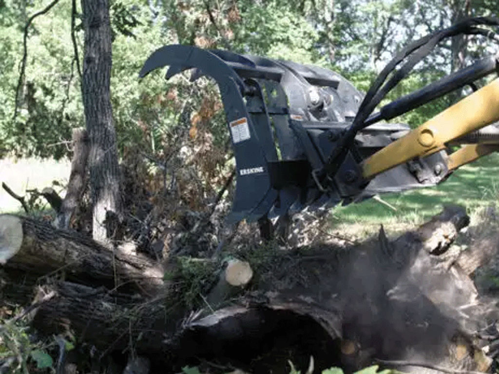 ERSKINE Mini Industrial Grapple Rake