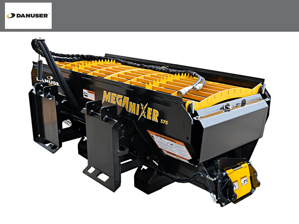Danuser Mega mixer bucket