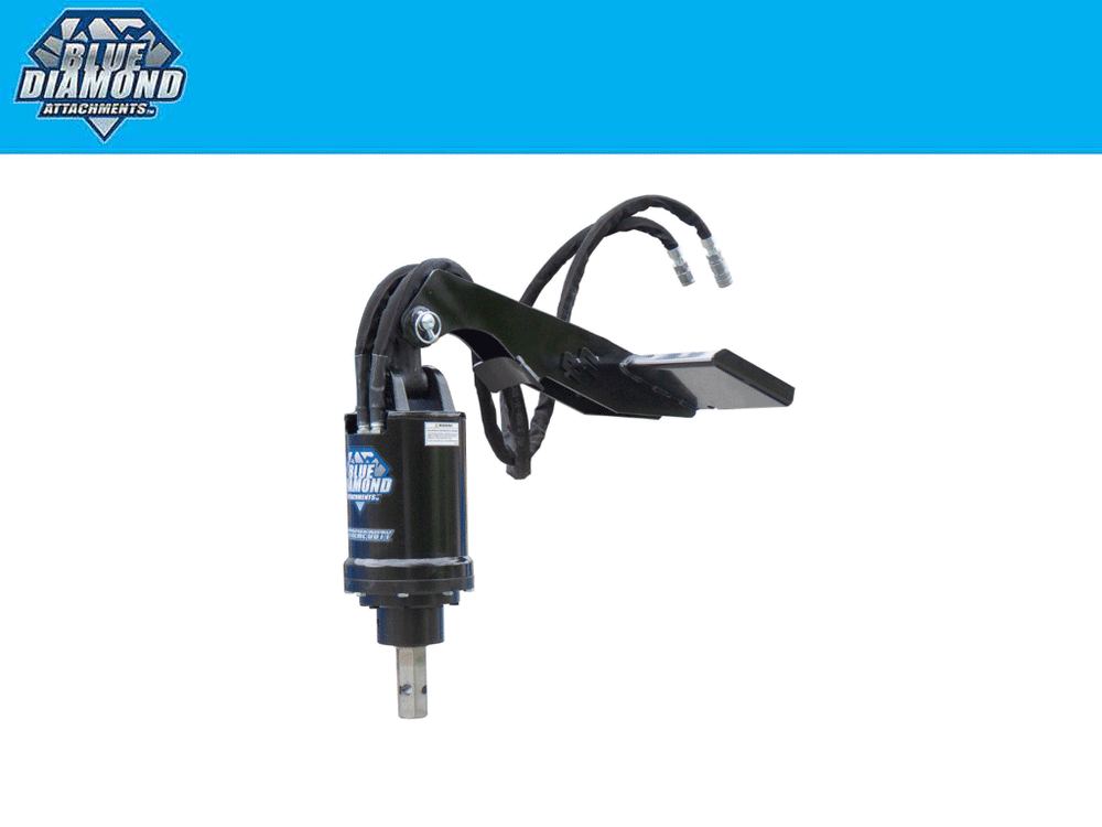 Auger Drives for Mini Loaders | Post Hole Digger Attachments | LEC