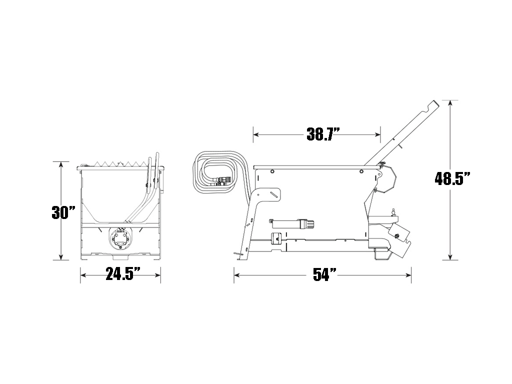 DANUSER MINI MAC Mixer Bucket