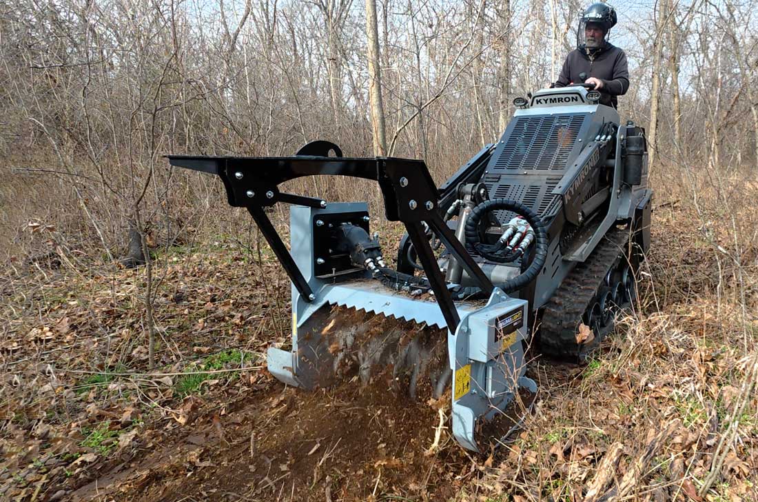 BaumaLight MS530M drum mulcher for Mini Loaders