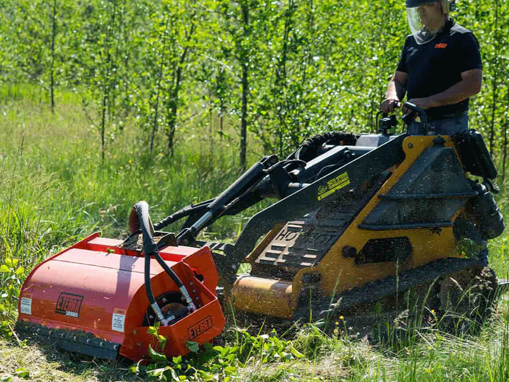 ETERRA Sidewinder V2 Mini Skid Steer Flail Mulcher