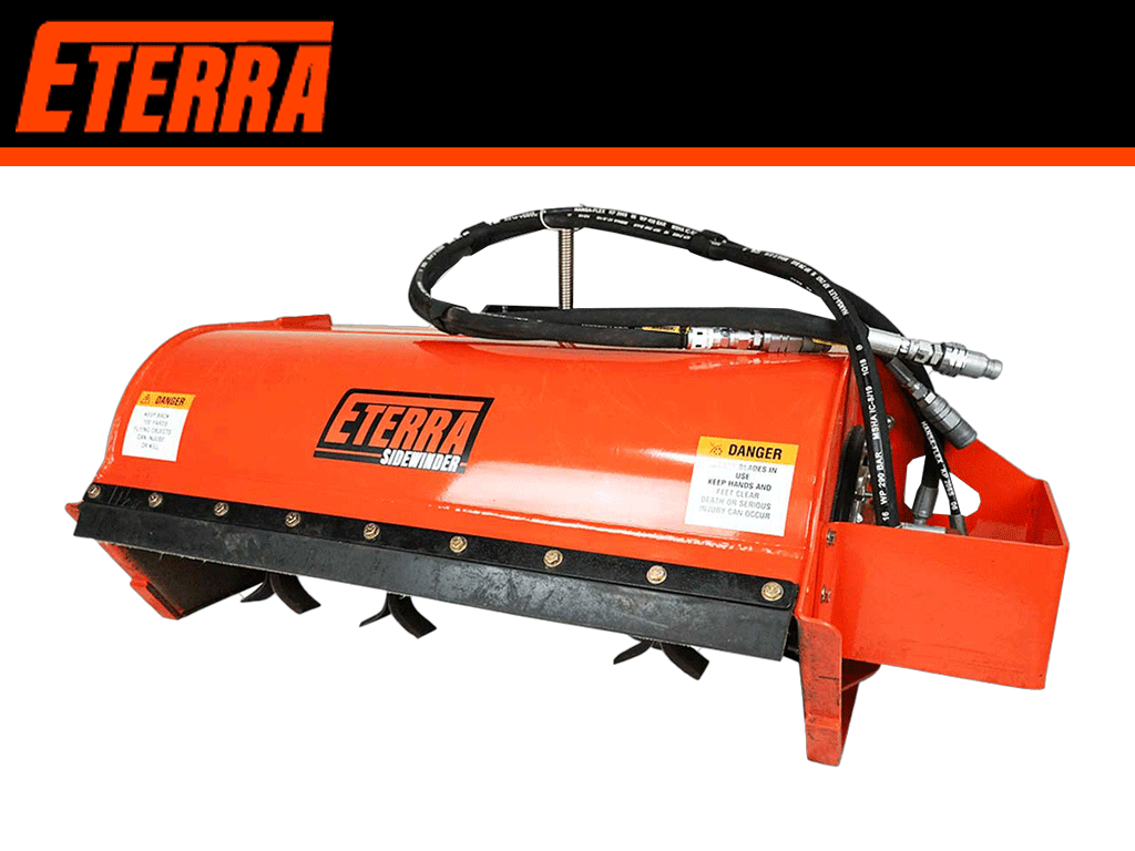 ETERRA Sidewinder V2 Mini Skid Steer Flail Mulcher