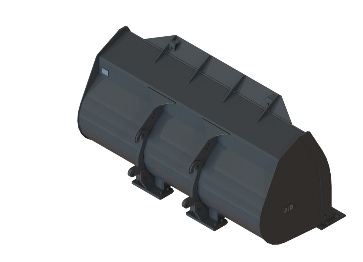 PALADIN class 200 general purpose curved bucket for backhoes