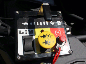 Bercomac 44" Rough Trail Cutter - Electric lift for UTV and ATV's