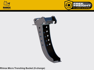 RHINOX Micro Trenching Bucket for Bobcat X-cahnge