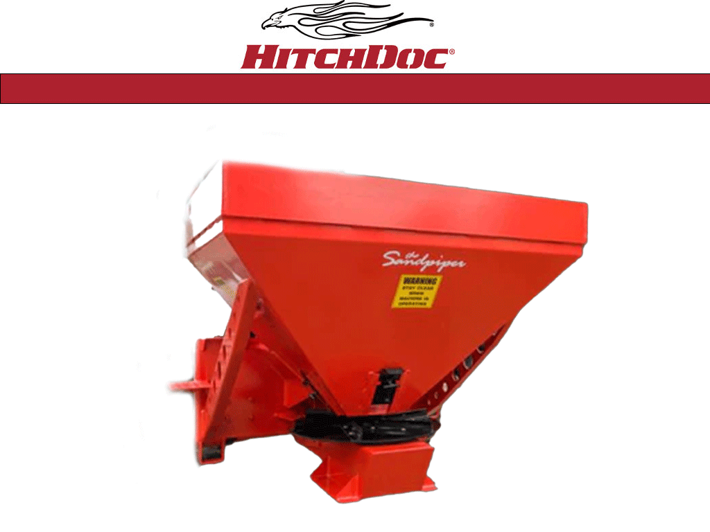 HITCH-DOC SANDPIPER ESPARCIDOR DE MATERIAL HIDRÁULICO