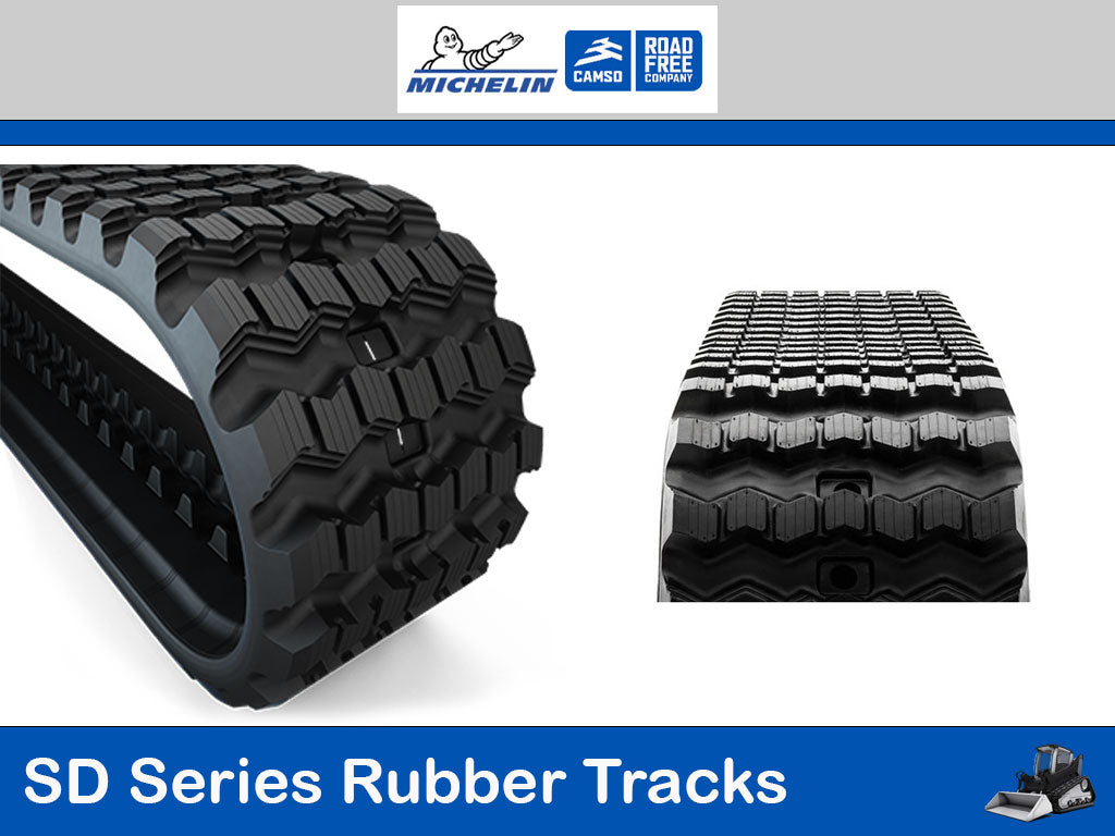 SD3208653BBEE MICHELIN CAMSO SD Series rubber tracks for compact track loaders, 320x86x53