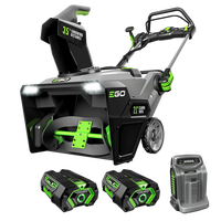 Quitanieves EGO Power Plus de 21" con potencia máxima y hoja de goma