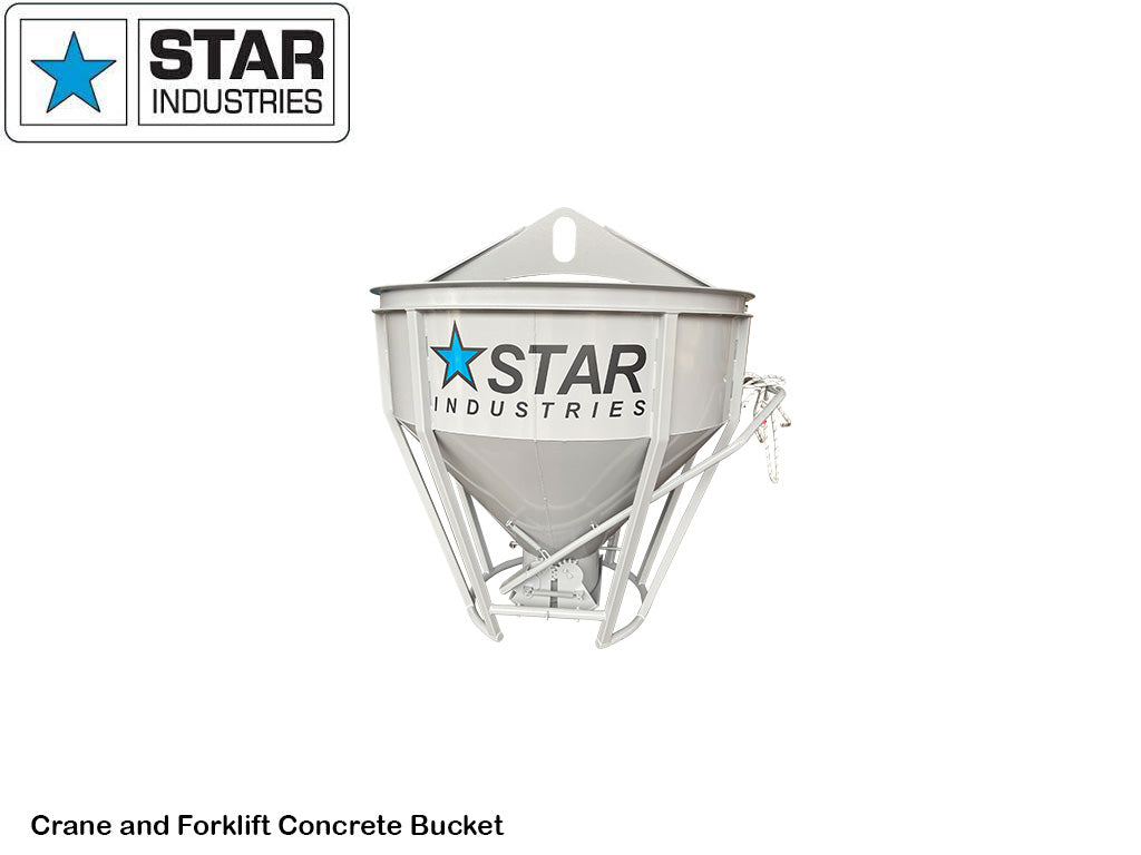 STAR Crane and Forklift Concrete Bucket