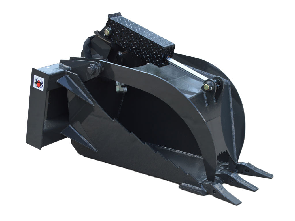 SPIDER ATTACHMENTS Stump bucket for mini loader