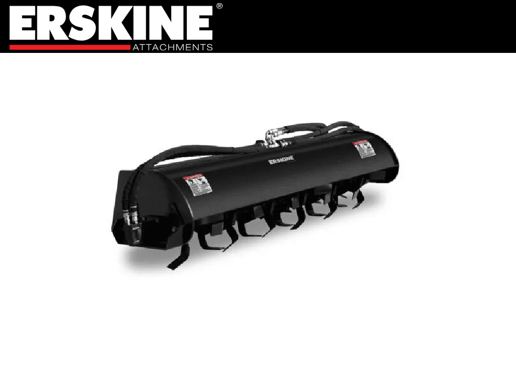 ERSKINE tiller for skid steer