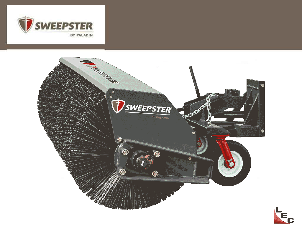 PALADIN / SWEEPSTER Backhoe Loader Angle Sweeper