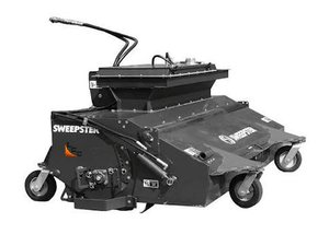 Paladin / Sweepster VCS Utility Tractor and  Loader Collector Sweeper with Waterless Dust Abatement